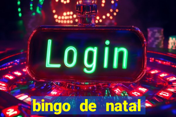 bingo de natal para imprimir gratis